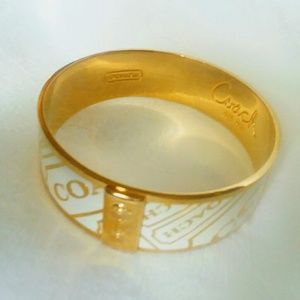 Coach gold bracelet